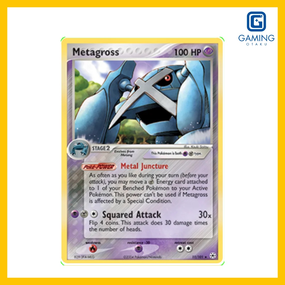 Metagross Holo Rare - Pokémon EX Hidden Legends Singles Card | Shopee ...