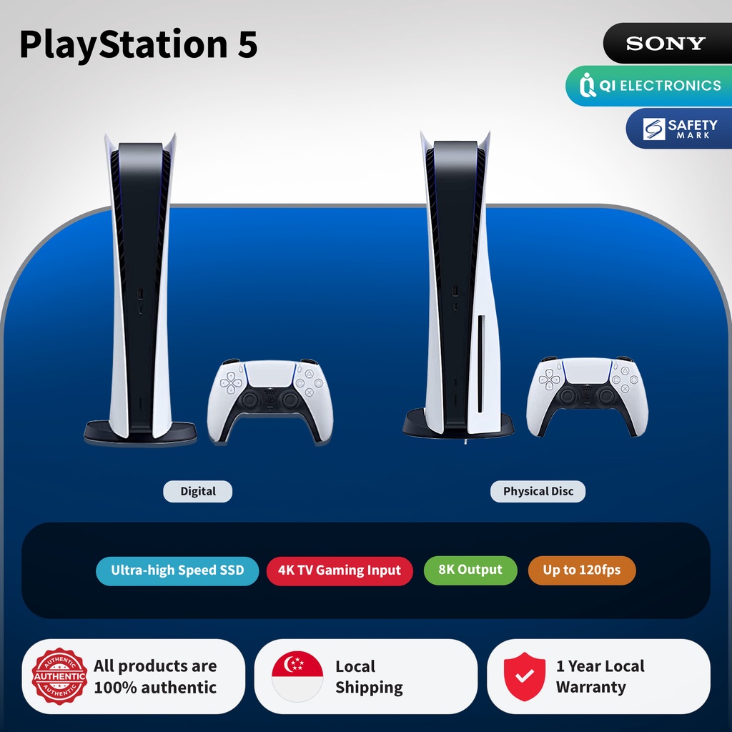 Sony Console Playstation 5 Ps5 - Version disque