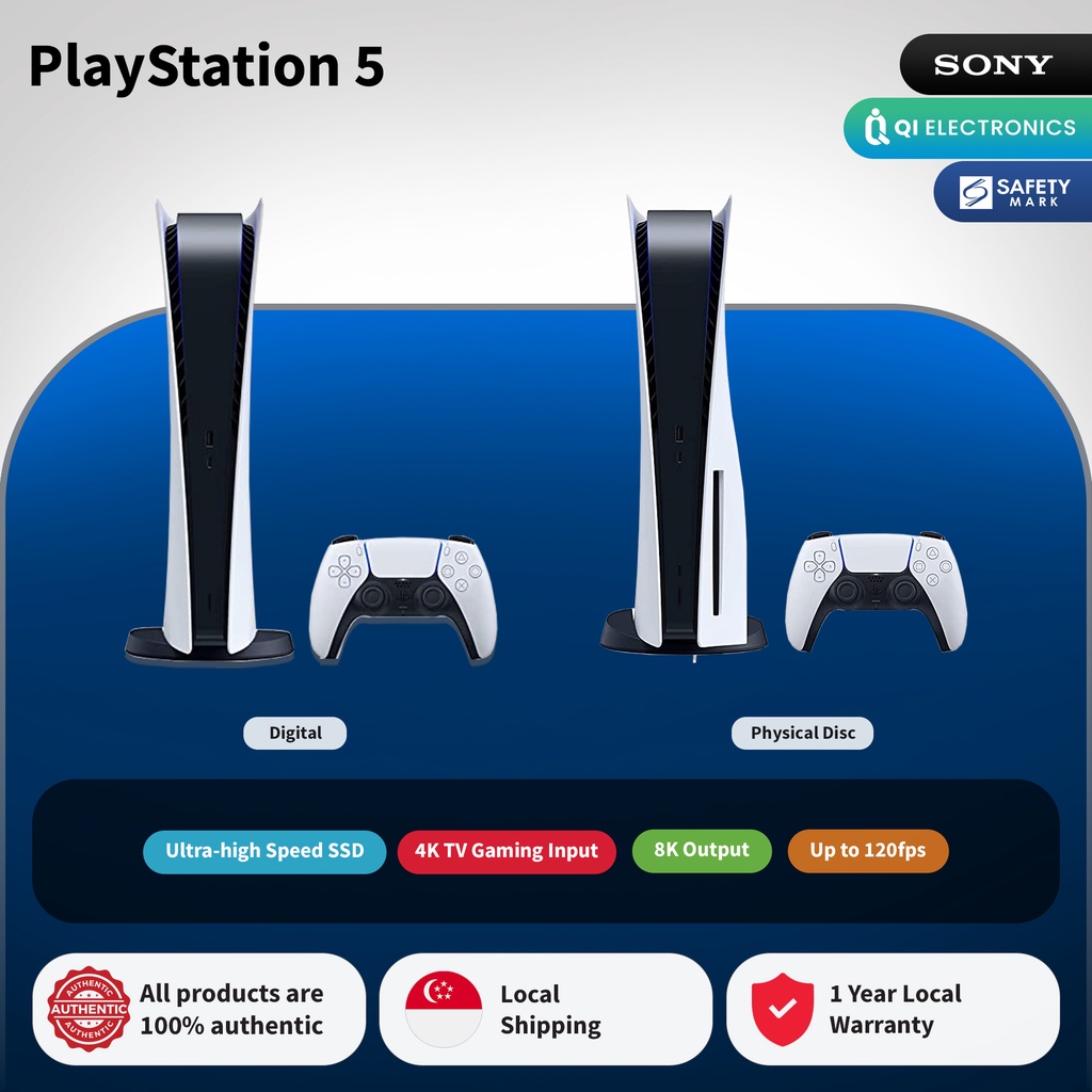 PlayStation 5 PS5 Console - Disc Version 