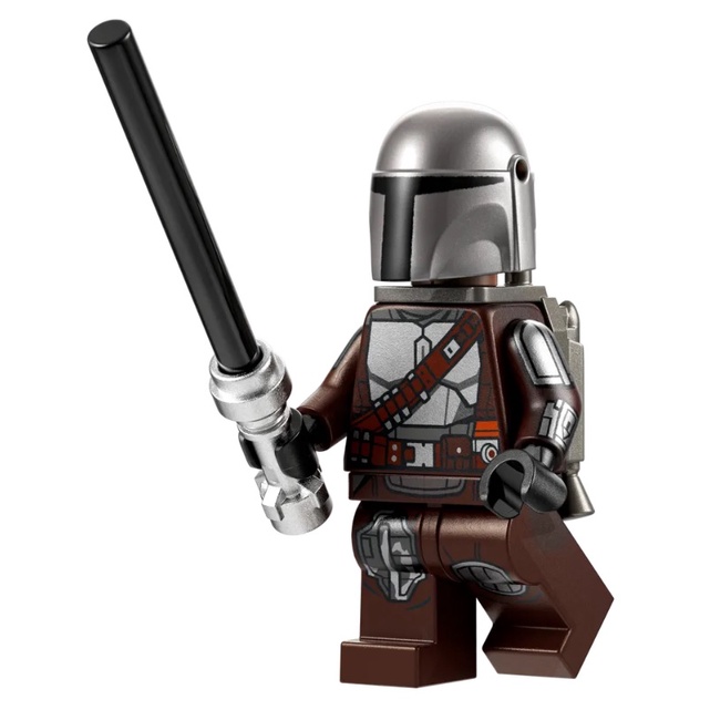 Original Lego Star Wars - The Mandalorian (Din Djarin / 'Mando') with ...