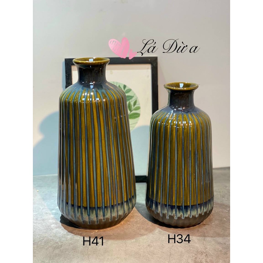 Flower Vases, HighClass Standard Bat Trang Ceramic Flower Vases, Class 1 decor, Living Room