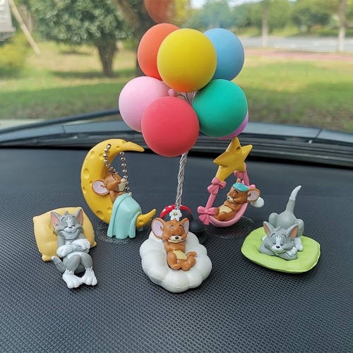 Cat and Mouse Tom Jerry Car Decoration Car Interior Decoration All ...