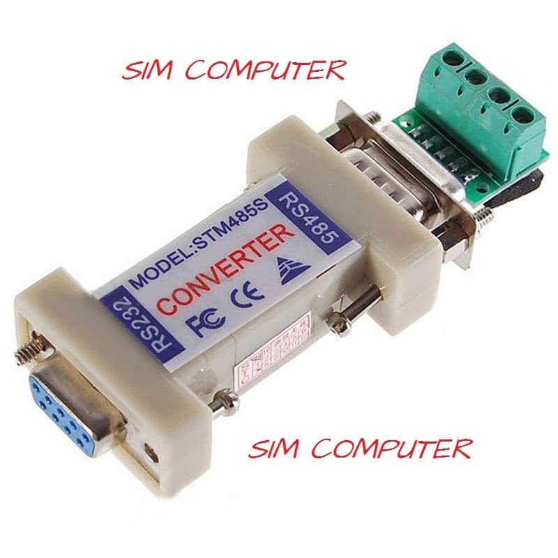 Rs232 to RS485, RS-232 to RS-485 Serial Adapter Converter. 1.2km Data ...