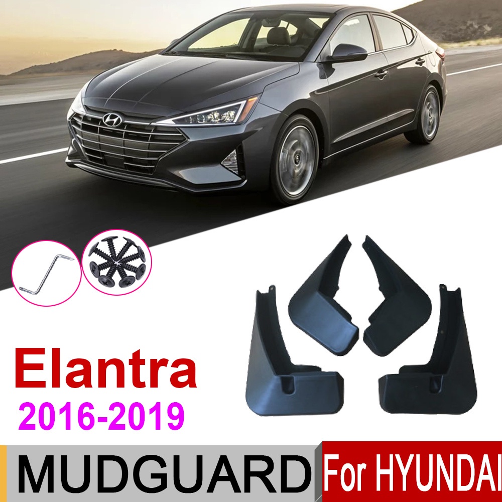 Fender Mudguard For Hyundai Elantra Avante AD 6th 6 20192016 Mud Flaps