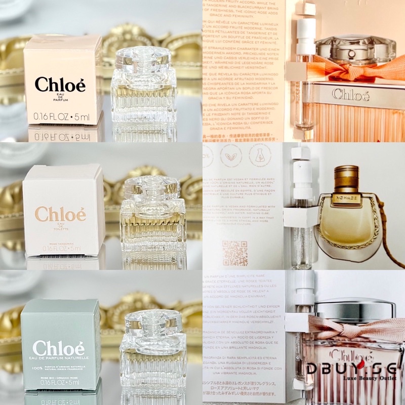 Chloe perfume hot sale small pouch