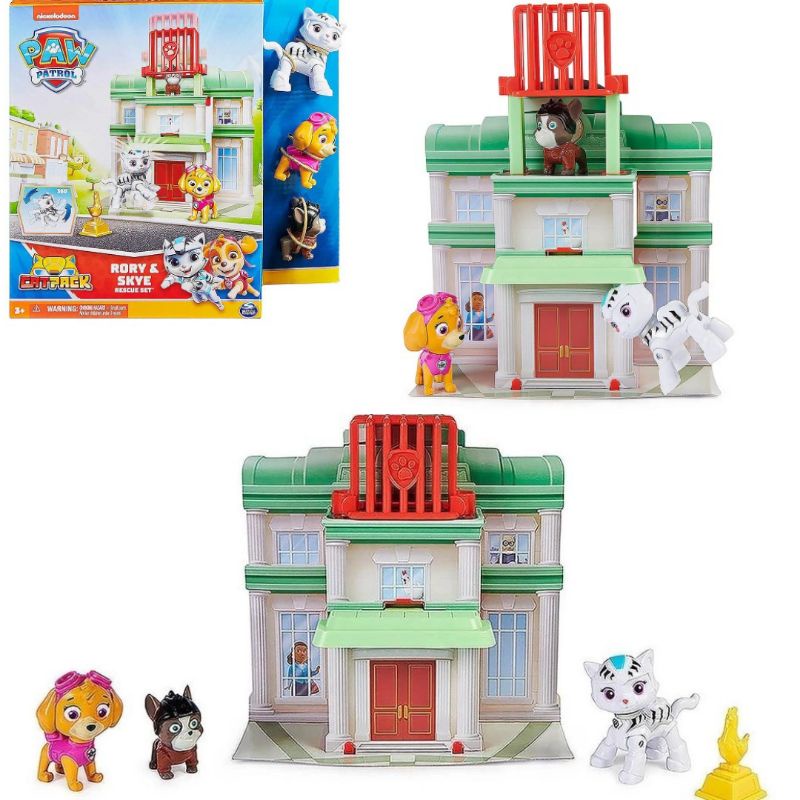 Paw Patrol: Adventure Bay Main Hall With Rory And Skye | Shopee Singapore