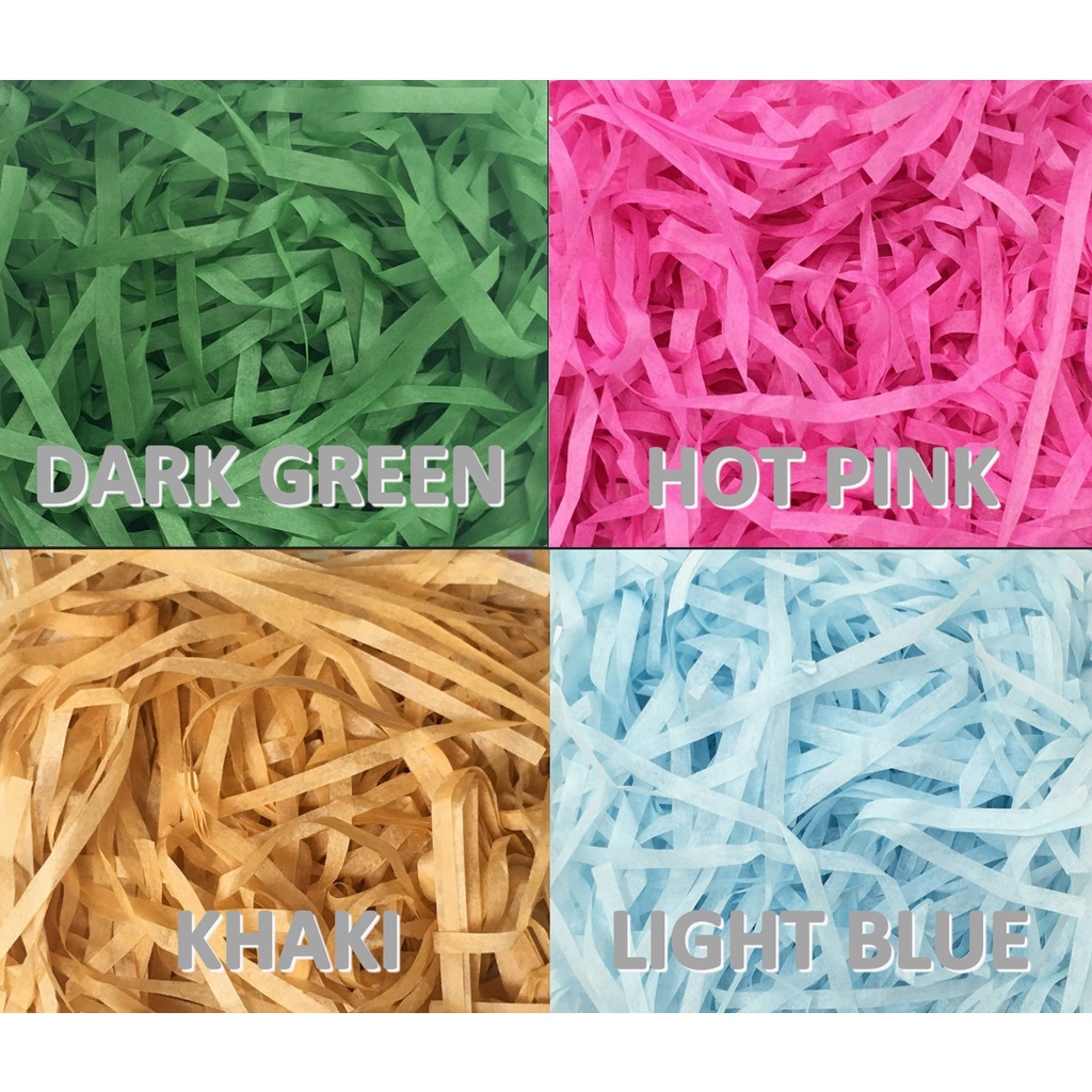 [SG SELLER] 100g/200g Wholesale Raffia Shredded Grass | Lafite Gift Box ...