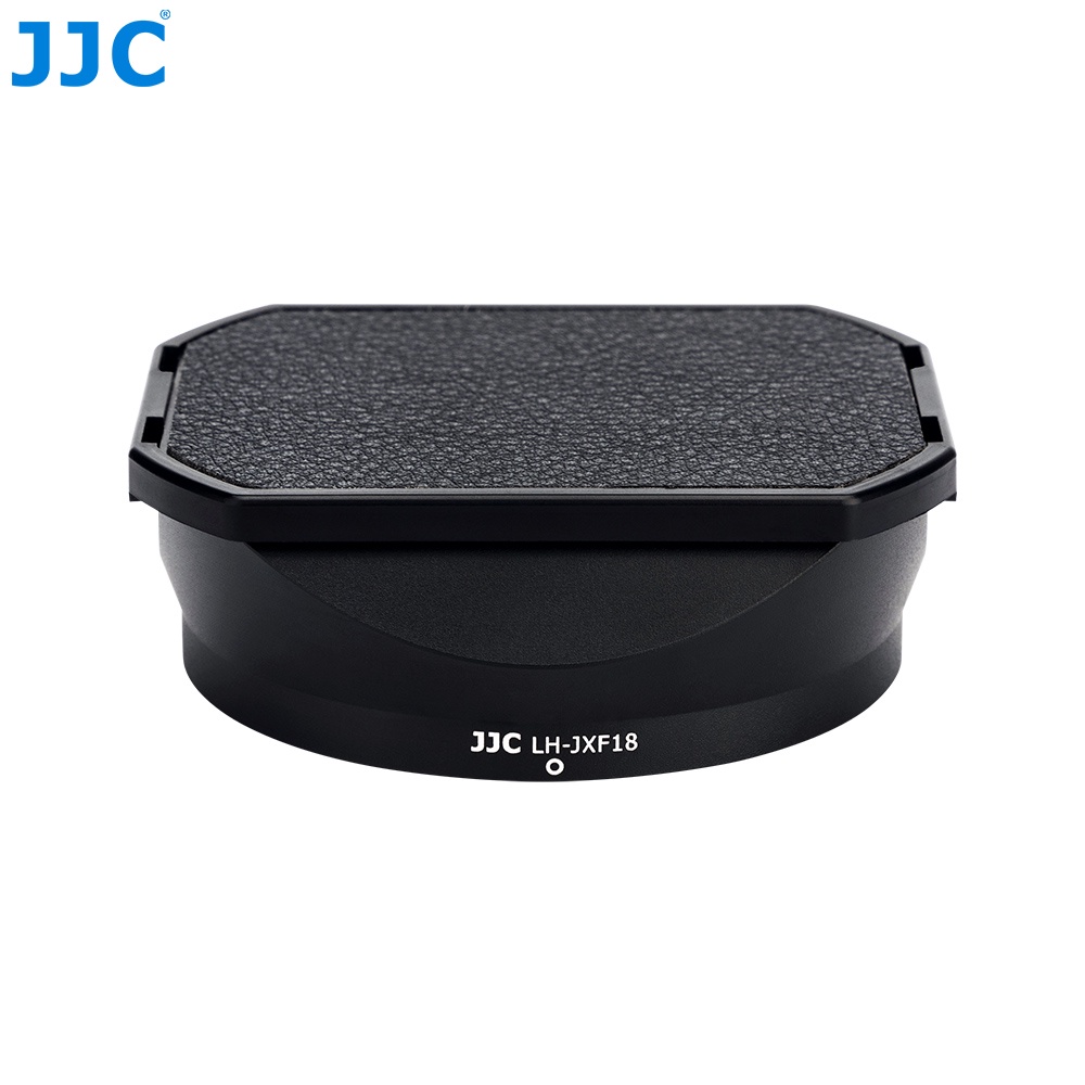 JJC LHJXF18 Square Metal Lens Hood Replace LHXF18 for Fujifilm XF 18mm F1.4 R LM WR Lens on