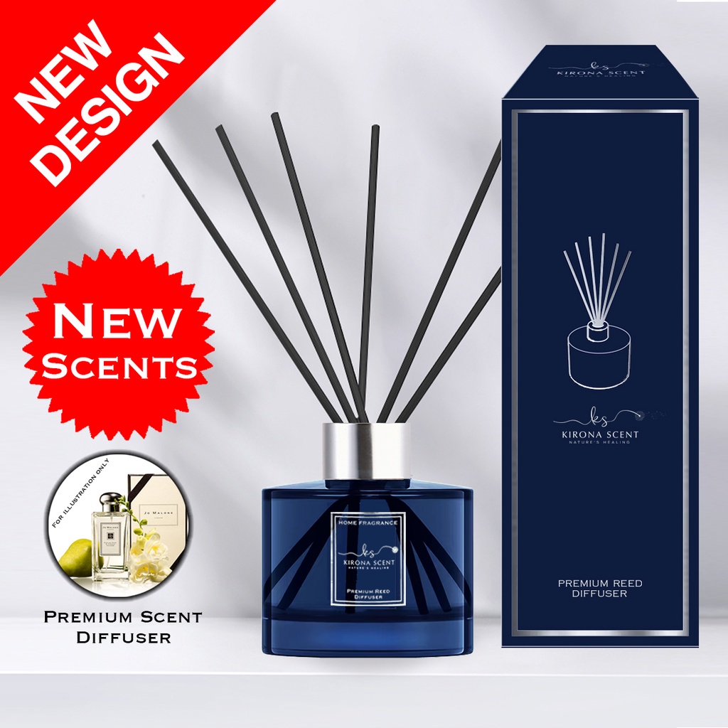 [6.6 SALES] [NEW COLOUR!] 110ML Large Capacity. Classic Aroma Reed Diffuser. For Home , Office , Bathroom.
