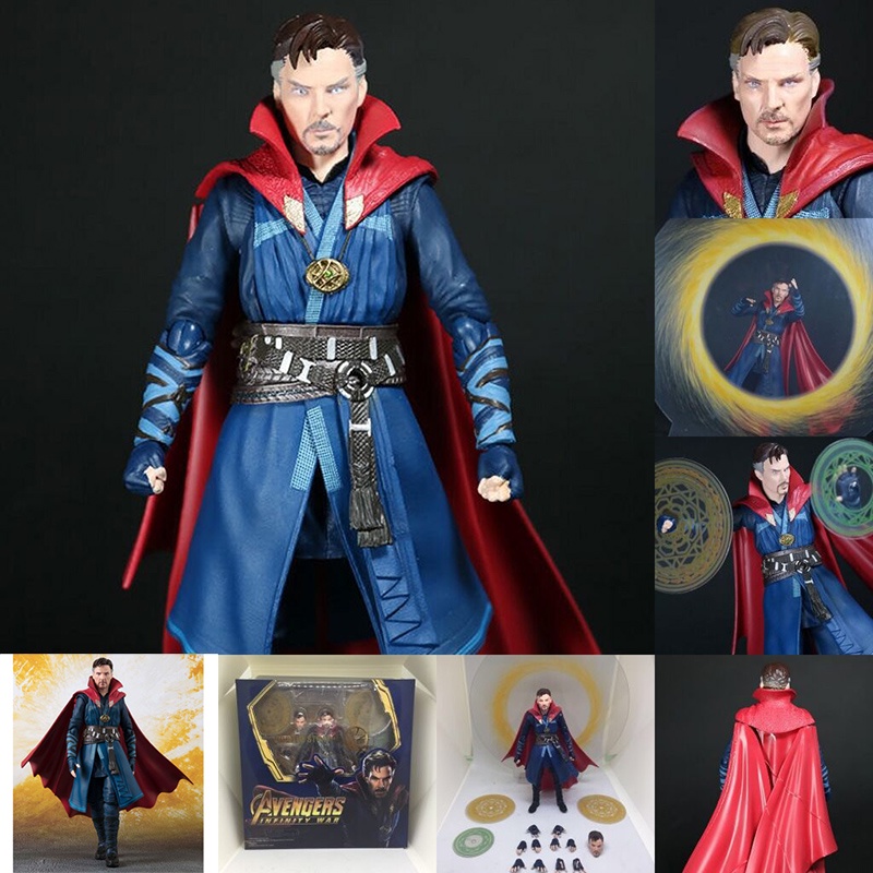 SHF Doctor Strange Action Figure Marvel Infinity War Dr Strange PVC ...