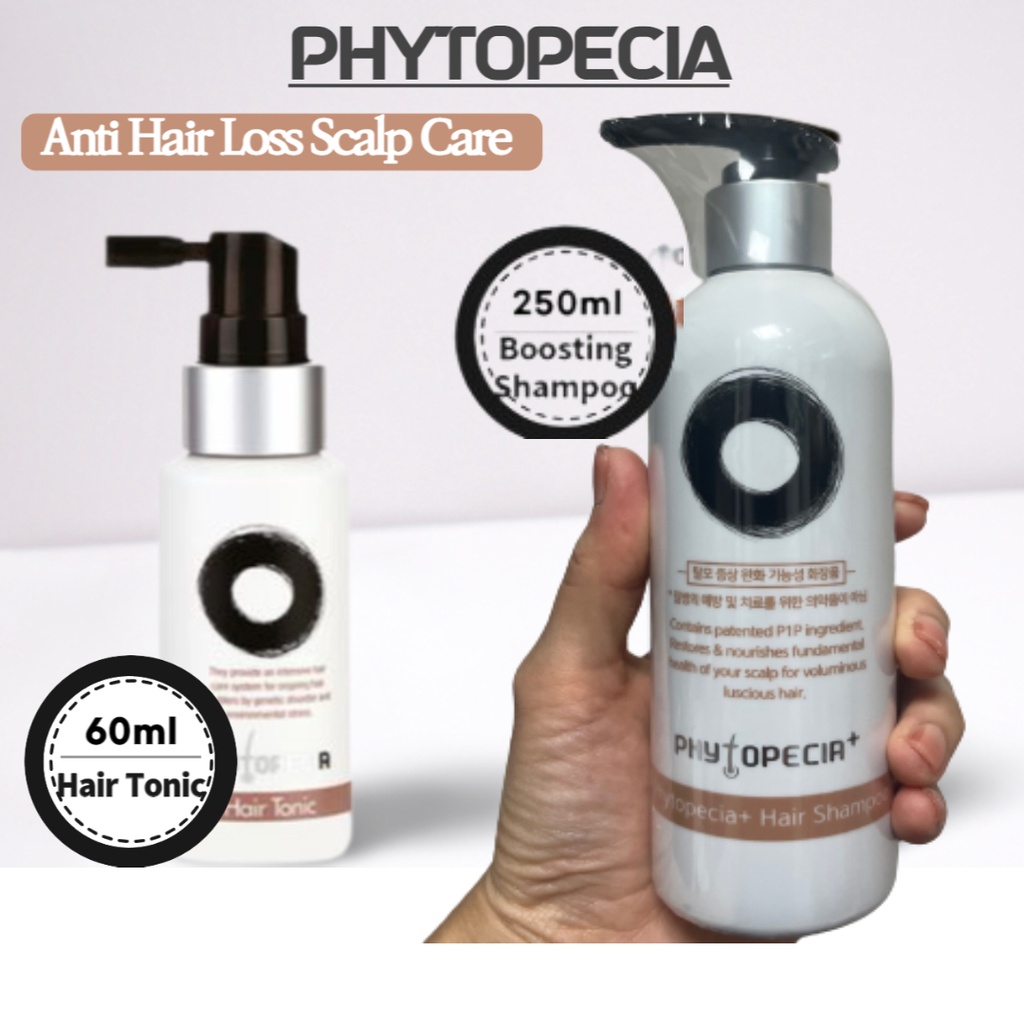 [Phytopecia] Hair Tonic 60ml Boosting Shampoo 250ml Anti Hair Loss
