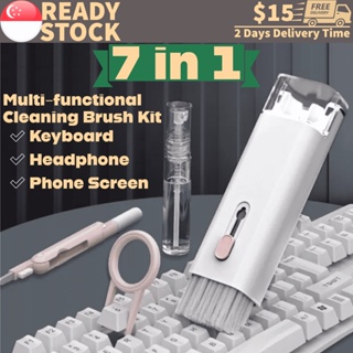  10-in-1 Laptop Keyboard Cleaner Cleaning Kit, Electronics  Screen Cleaner Repair Tool with 3 in 1 Earbud Cleaner Pen, Camera Lens Pen,  Suit for MacBook iPad, iPhone, Cell Phone, PC Monitor