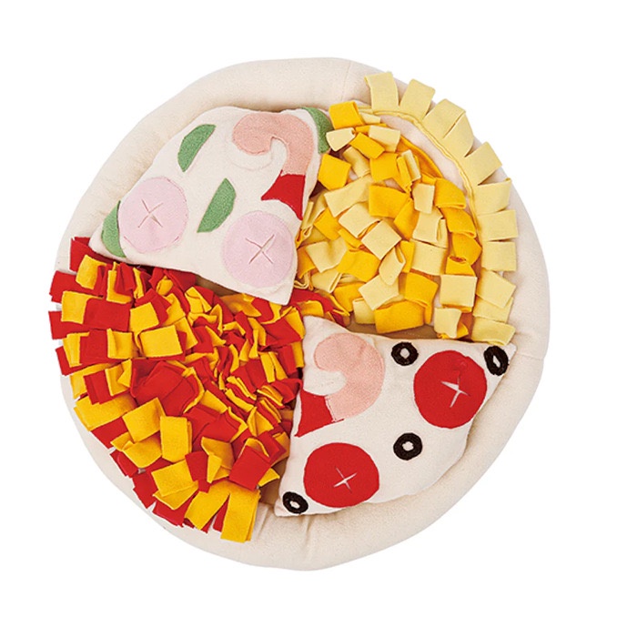 POP.POP SG Local Stock* Giant 19-Inch Pizza Interactive Dog Toy