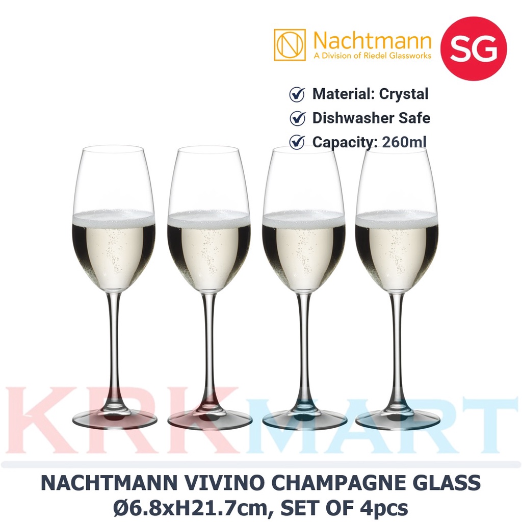 ViVino Champagne Glass Set of 4