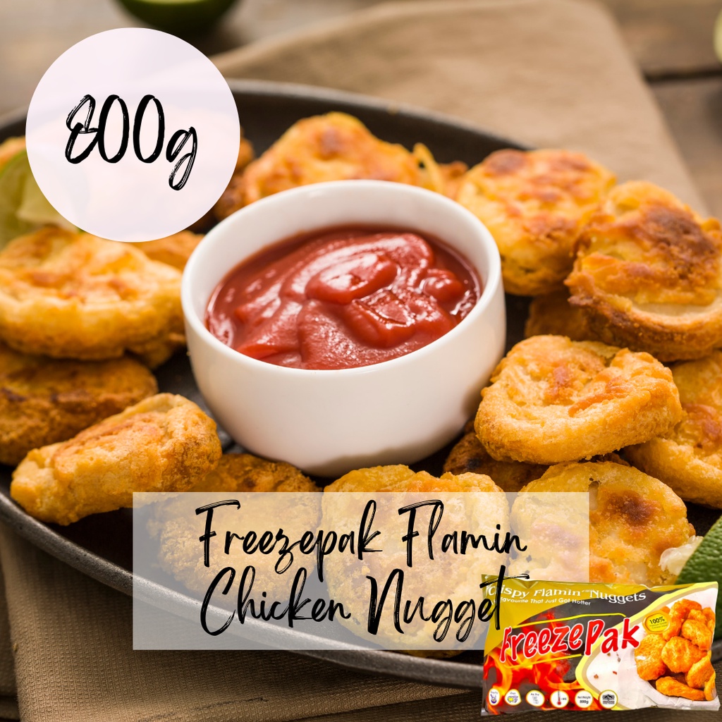 Freezepak Flamin Chicken Nugget Shopee Singapore