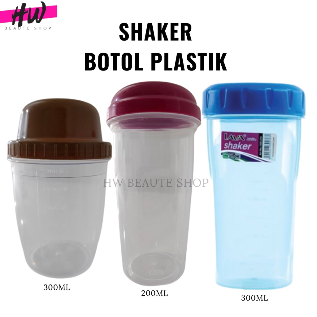 Botol Shaker Plastik Botol Air Water Bottle Shaker Bottle 200ml Shaker ...