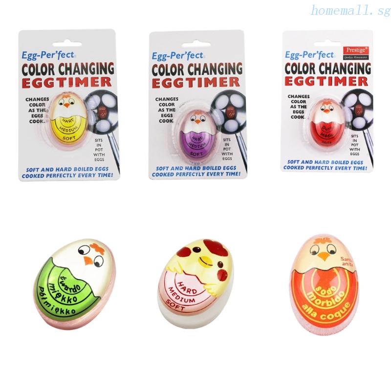 Cartoon Soft Hard Boiled Egg Timer Egg Color Changing Indicator Egg