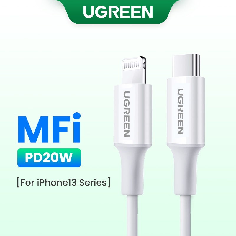 UGREEN 20W MFi USB Type C Fast Charging Cable for iPhone 14/13/12