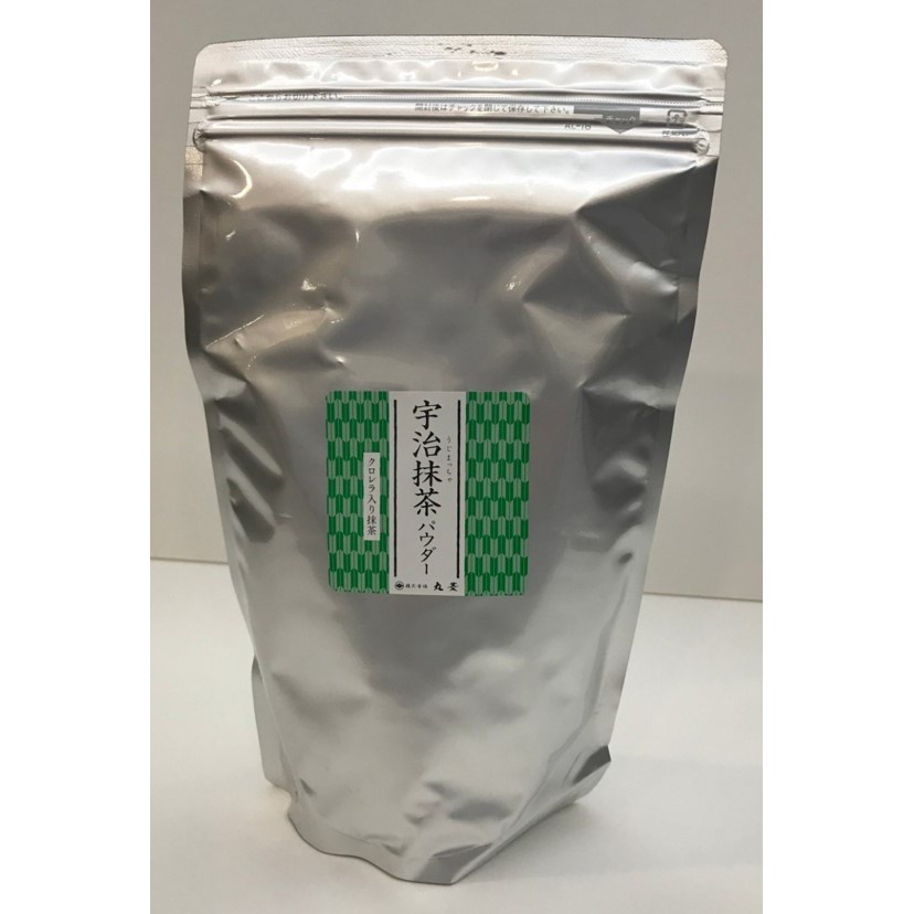 Japanese Uji Matcha + chlorella, Green tea powder, For professional use