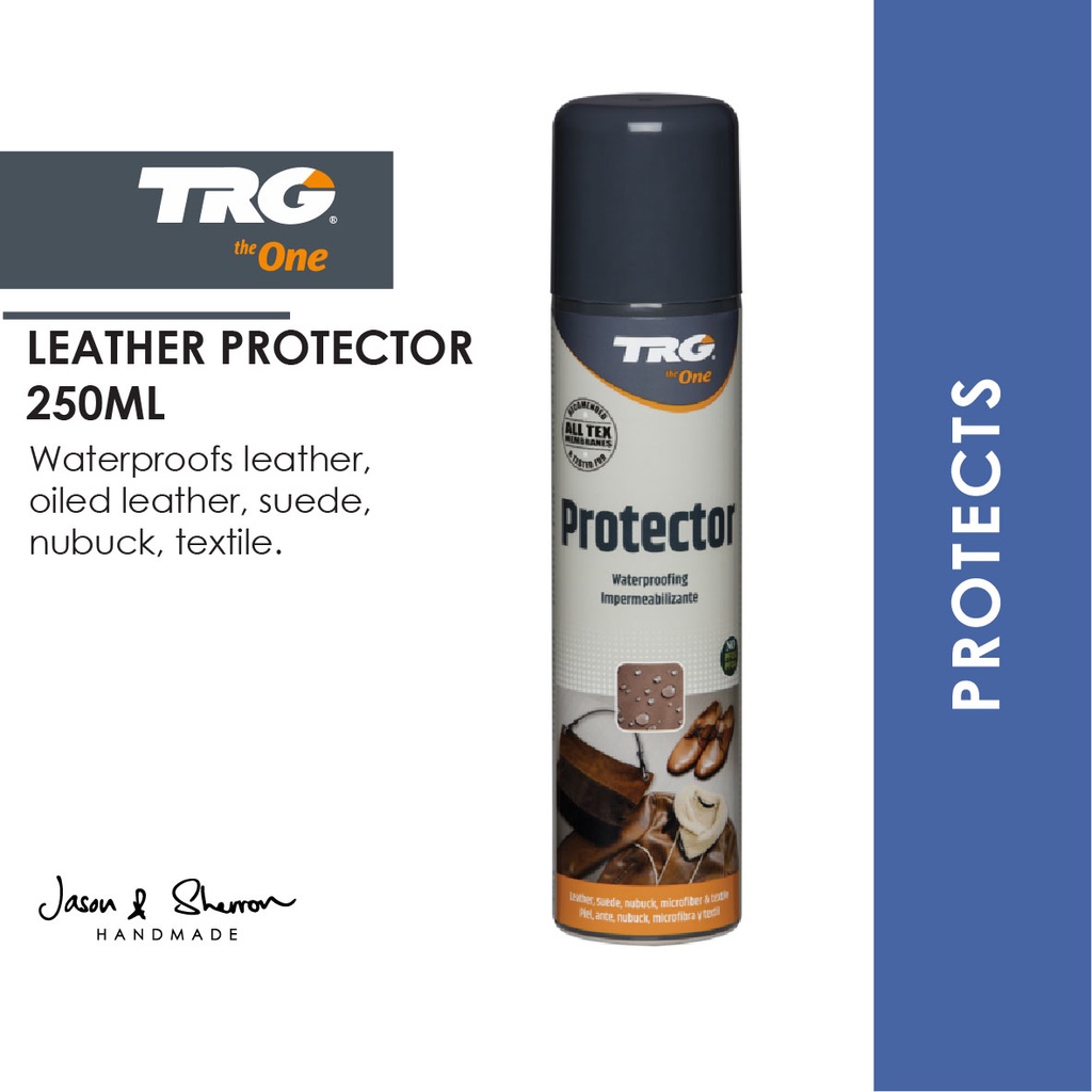 TRG the One Leather Universal Protector 250ml Waterproof spray SelfCleaning Effect Water