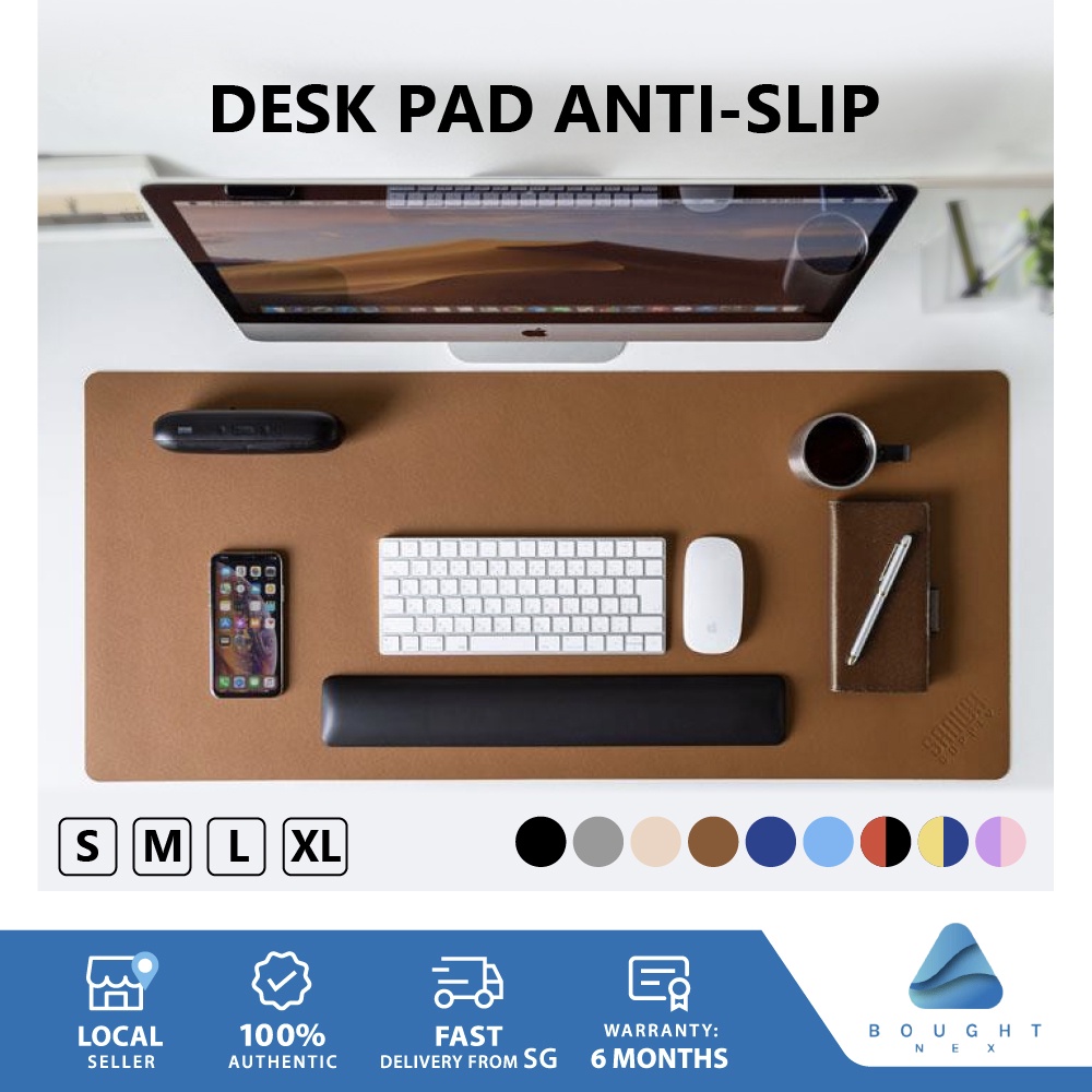 Desk Pad For Laptop Desktop Mouse High Quality PU Leather Waterproof