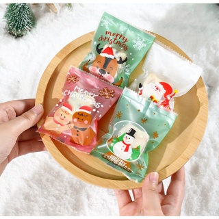 50pcs, Christmas Square Self-sealing Zipper Bags For Handmade Cookies,  Snowflake Pastries, Baking Packaging Bags And Storage Bags, Christmas  Decorations, Navidad, Unique Packaging Zip Lock Bag, Little Accessories  Party Gift Bag