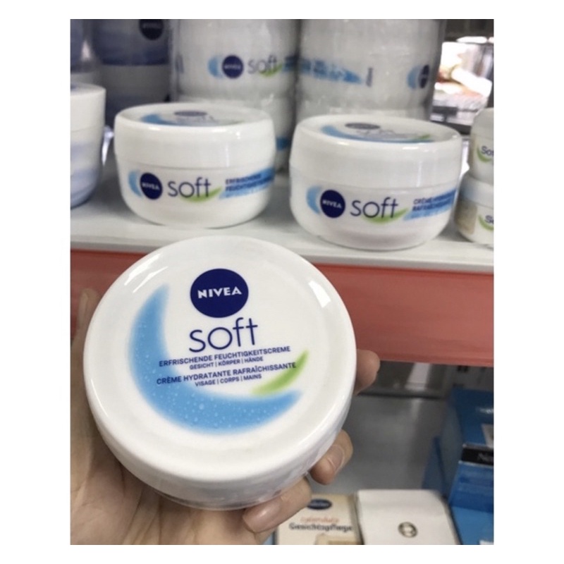 Nivea Soft Moisturizer 200ml German standard product (Genuine) | Shopee ...