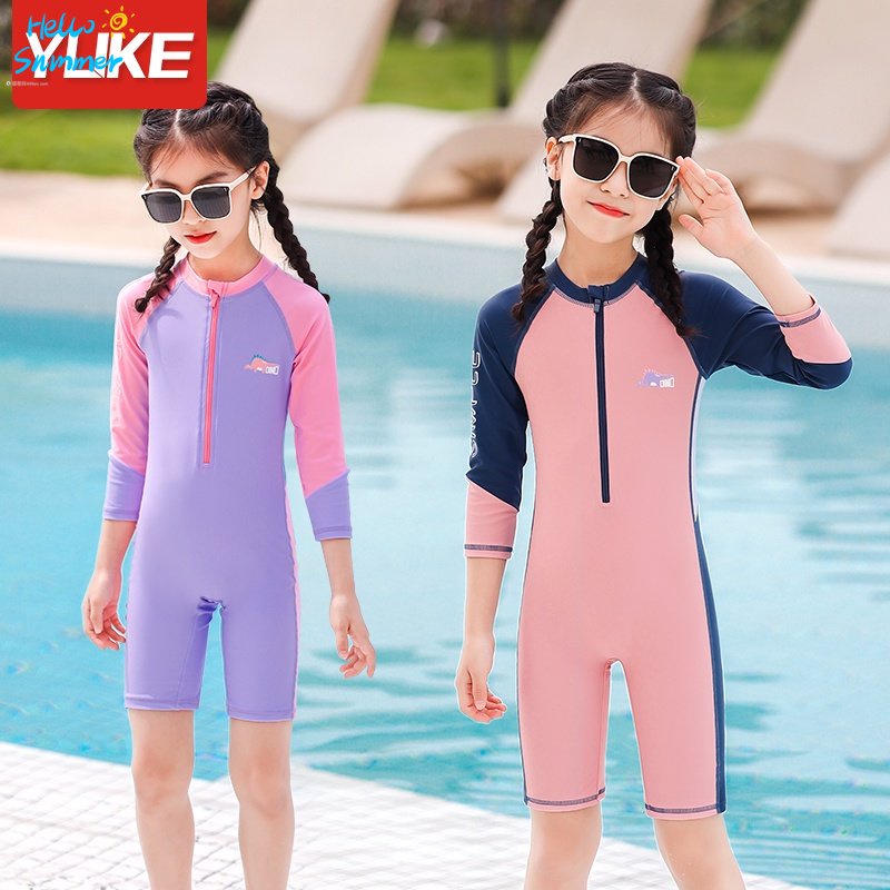 Child girl hot sale swimming suit