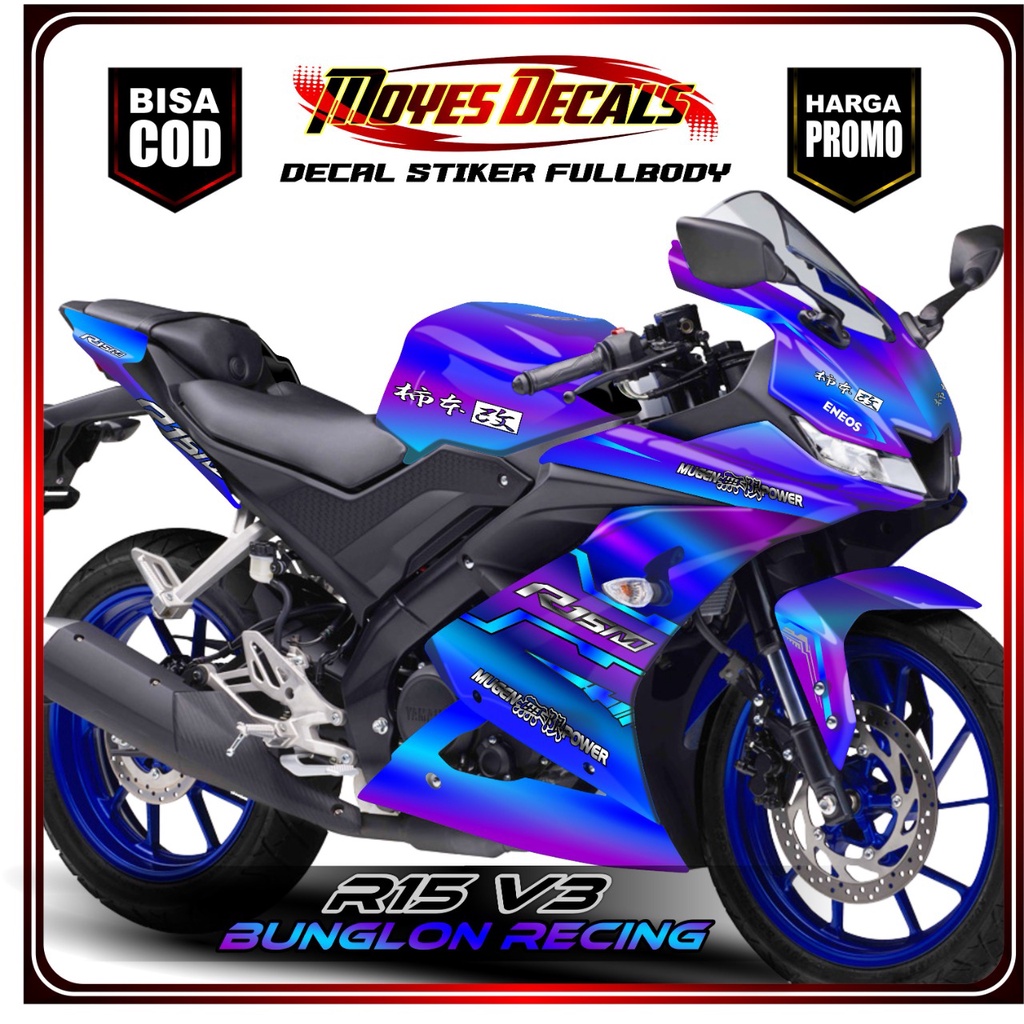Decal Sticker R15 V3 Chameleon Series Fullbody | Shopee Singapore