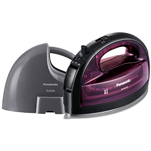 Direct From Japan] Panasonic NI-WL405-P Cordless steam W head iron