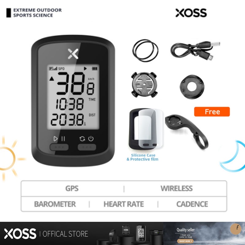 xoss g  speedometer