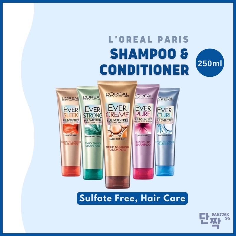 L’Oréal Paris Ever Hair Care Collection Shampoo & Conditioner (EverPure