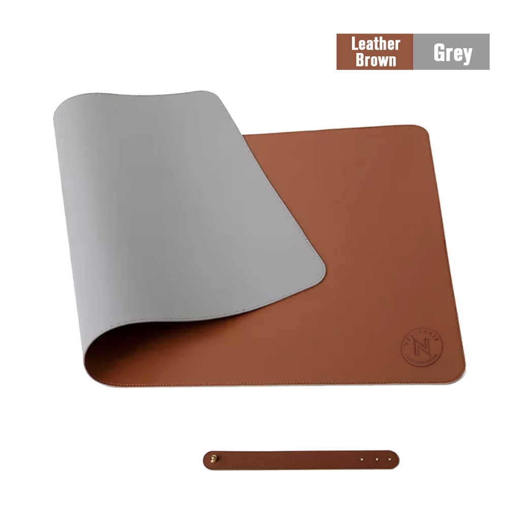 Deskpad SG Ready Stock. Lowest Price. Premium Leather Desk pad / Mouse