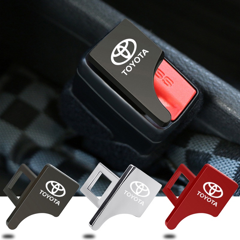 Car Seat Belt Buckle Clip Alarm Eliminator Alarm Stopper Universal Hidden Metal Seatbelt