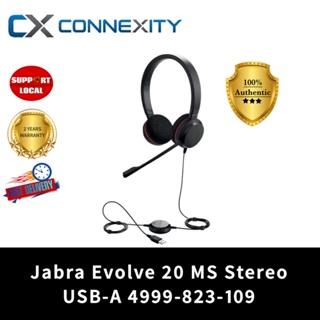 Jabra Evolve 20 MS Stereo Headset (4999-823-109)