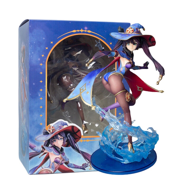 New 25cm Genshin Impact Figure Mona Megistus Astral Reflection Ver Pvc