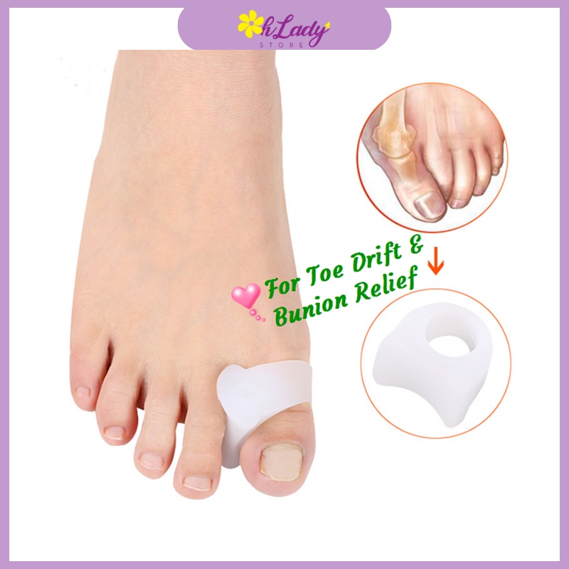 Toe Separators and Spreaders for Bunion, Overlapping Toes and Drift ...