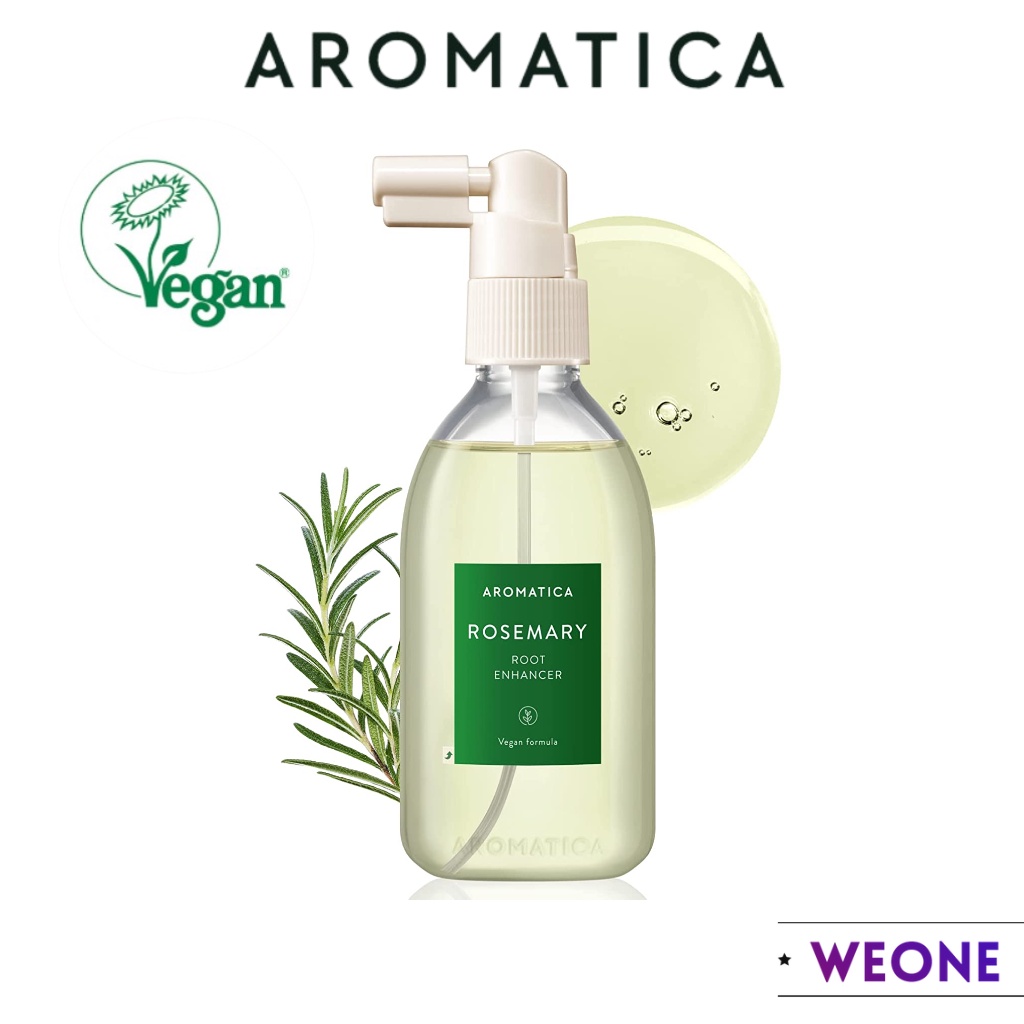 AROMATICA Rosemary Root Enhancer 100ml / Relieves Itchy, Dry, Flaky Scalp Shopee Singapore