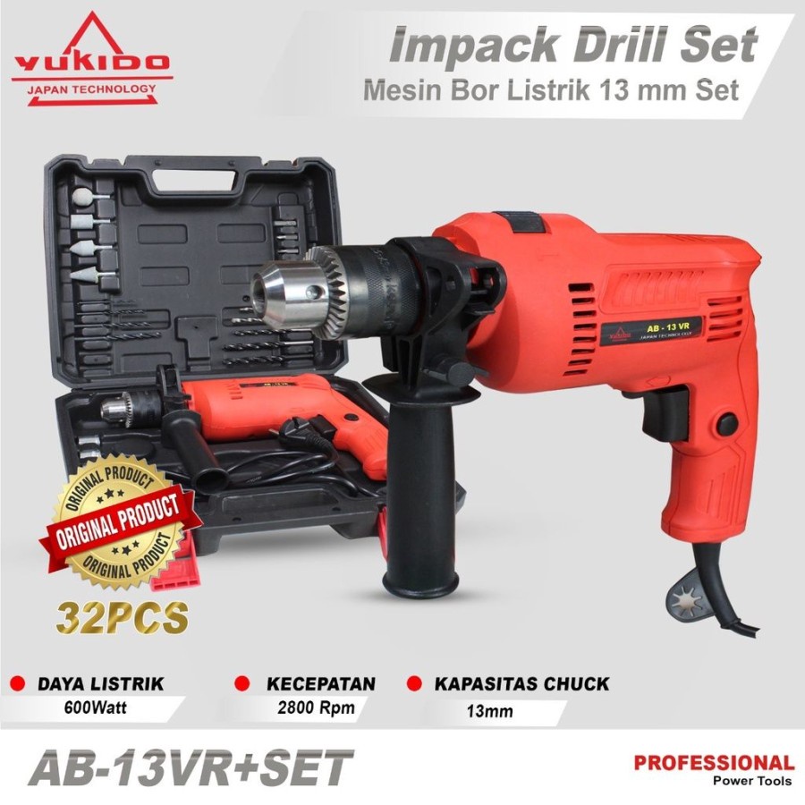 (ORI) Price Only Here!!Concrete Drill/Impact Electric Hand Drill 13MM