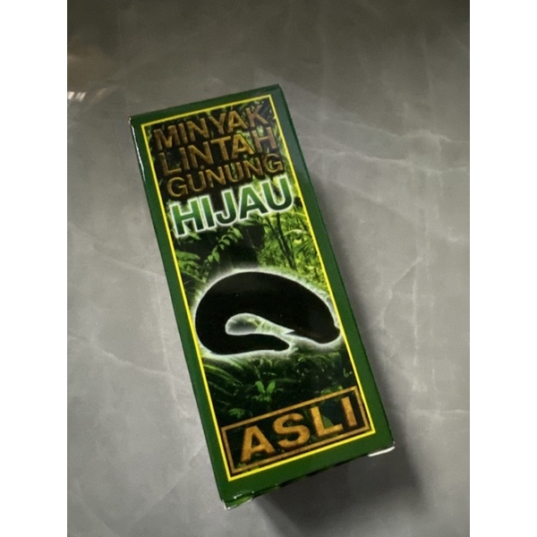 Minyak Lintah Gunung Hijau (New Released Premium Grade Leech Oil For