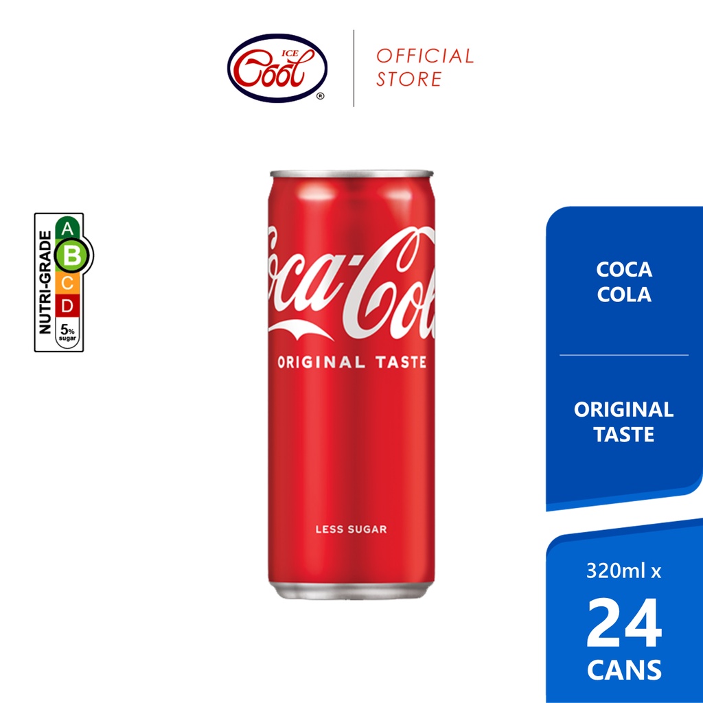 Coke Coca Cola 320ml x 24 Cans [CTN] | Shopee Singapore