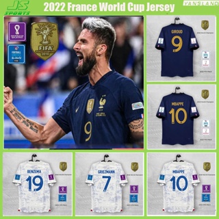 2022 Benzema Mbappe Griezmann Soccer Jersey French Kante Pogba Kounde  Giroud Guendouzi Kimpembe 22 23 Pavaro equipment Maillot De Football Shirt  Men Kids Kit W - China Soccer Jersey and Football Suit