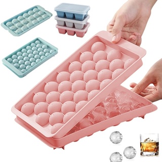Silicone Ice Cube Trays with Lids Flexible Ice Trays for Freezer 37 Cubes  Ice Cube Molds for Whiskey Cocktails Chilled Drinks - China Silicone Ice  Cube Molds and Ice Cube Molds price