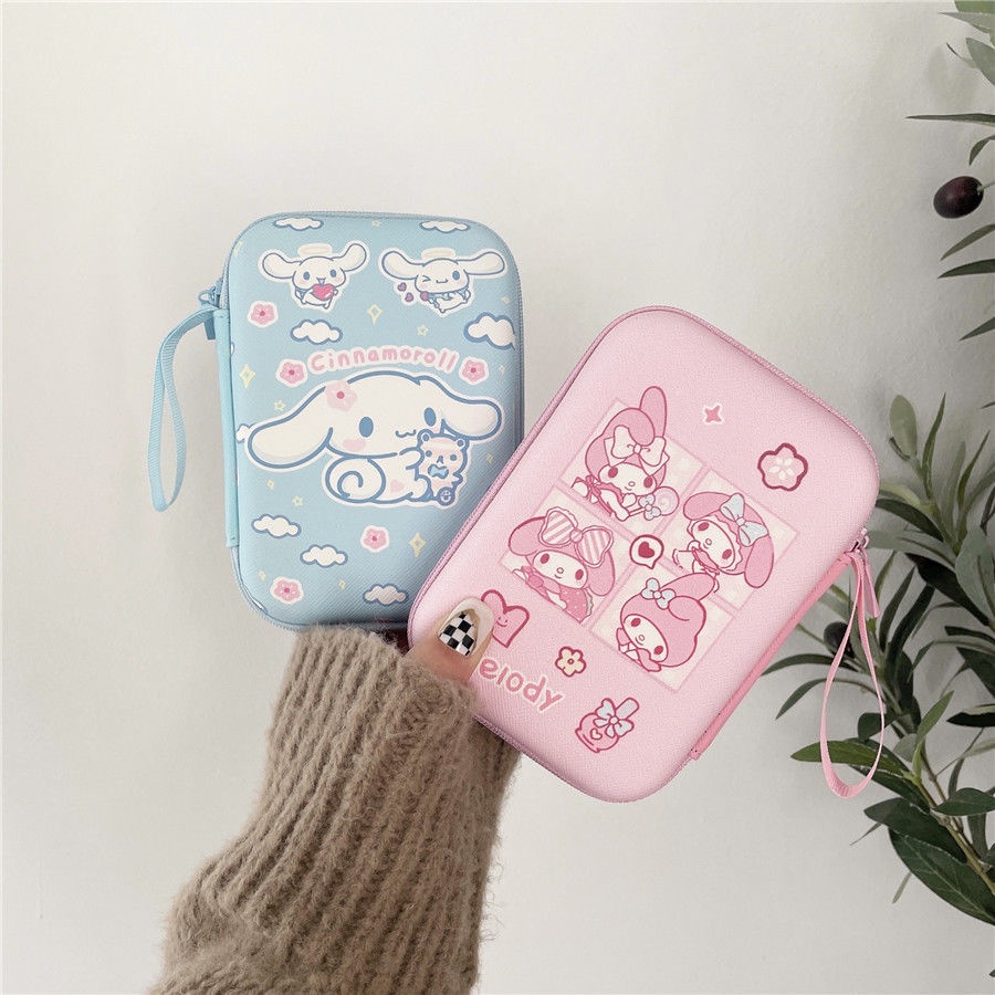 Cute Melody Cinnamoroll Electronics Organizer, Travel Cable Organizer ...