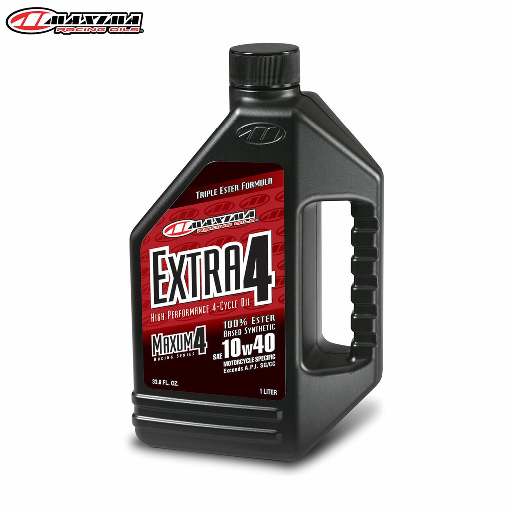 Maxima Extra 4 100% Synthetic Motor Oil 10W40 (1L) | Shopee Singapore