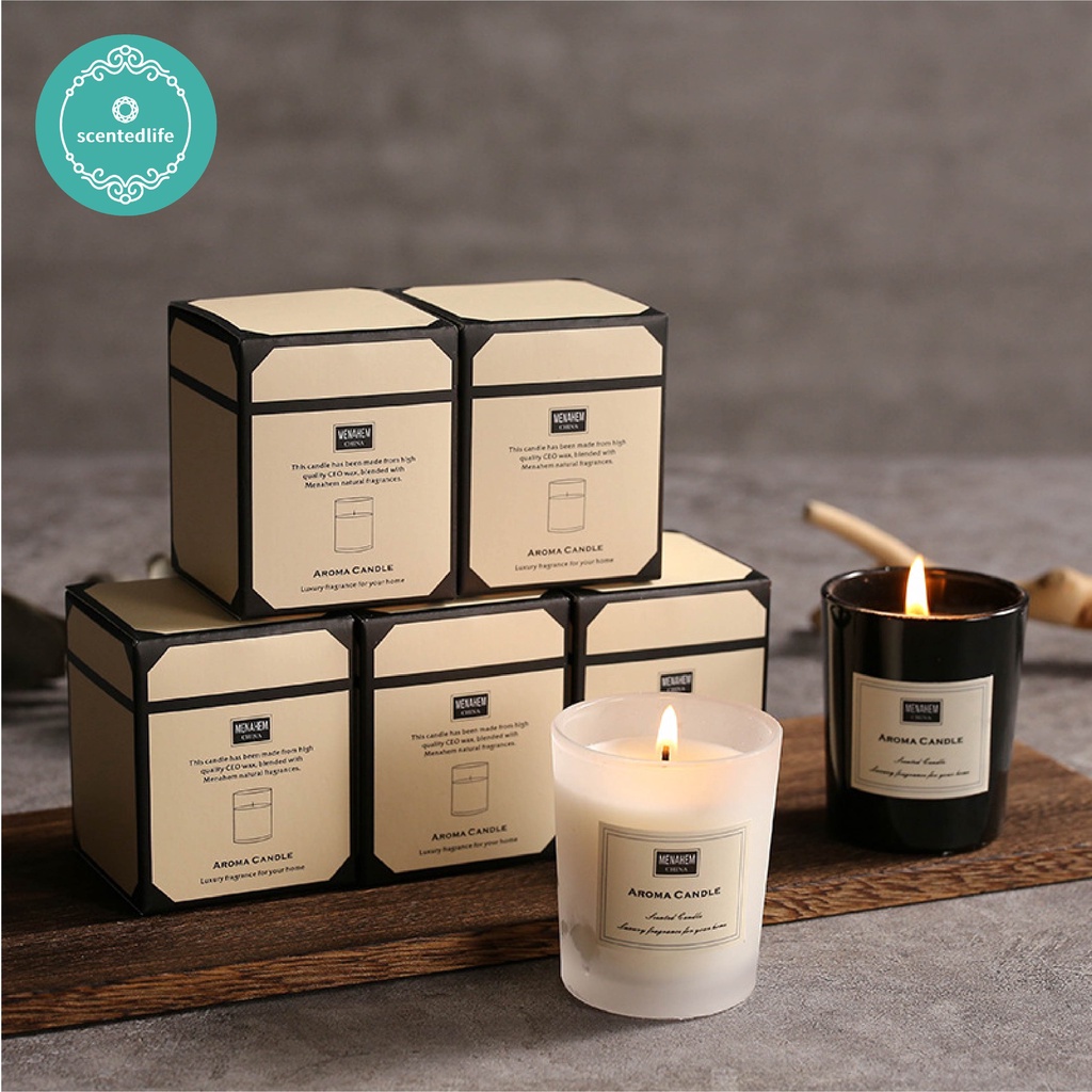 Scentedlife Essential Oil Soy Wax Scented Candle 50g 12HR Burning