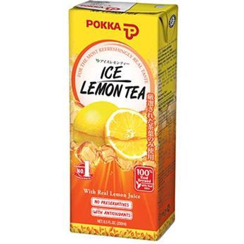 Pokka Ice Lemon Tea 250ml Shopee Singapore