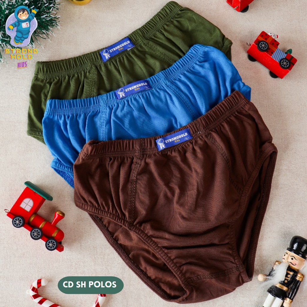 KATUN Boys Panties Stronghold Plain Cotton Shopee Singapore