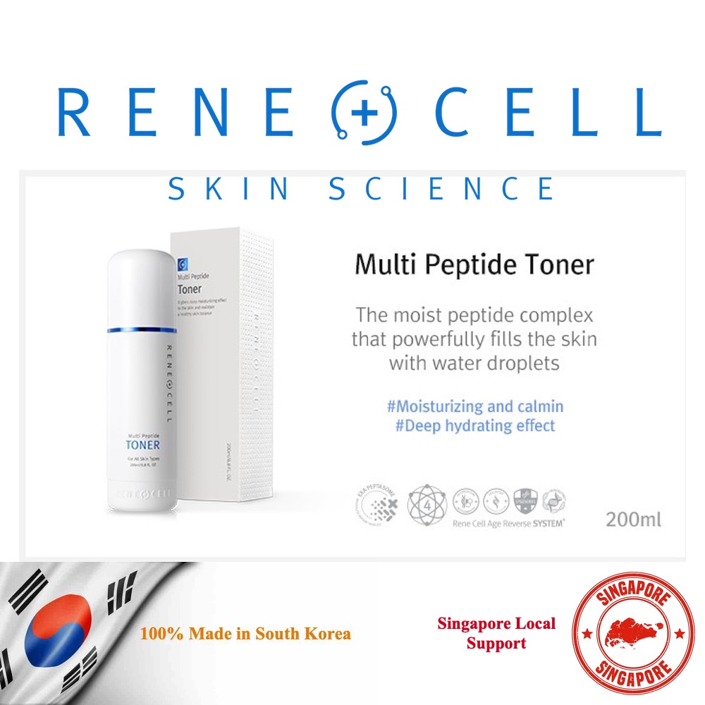 Amazon.com : RENE CELL[Renecell] MULTI PEPTIDE TONER