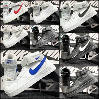 White Nike Air Force 1 Shoes, Size: 41-45